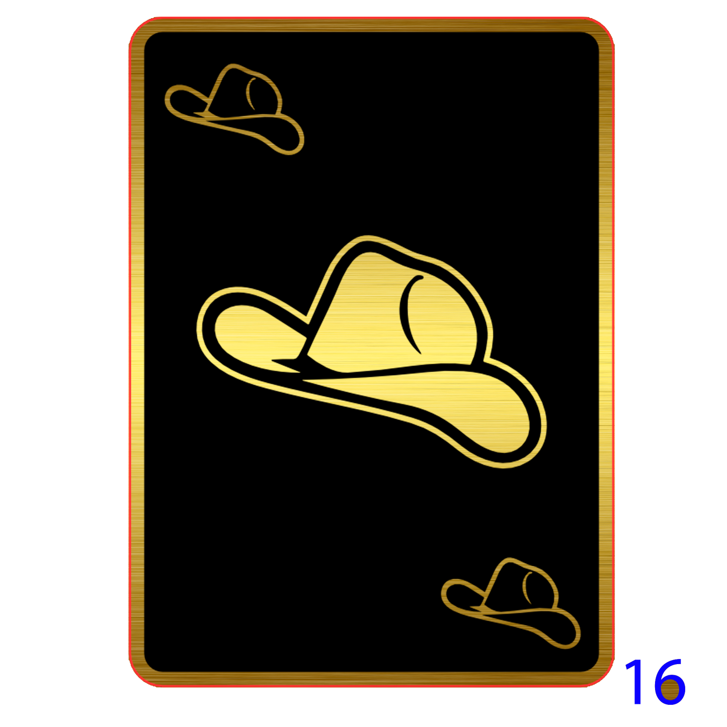Catalogo 1 placas DORADA para gorra