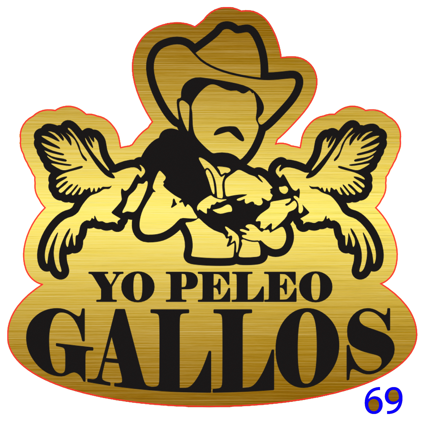 Catalogo 1 placas DORADA para gorra