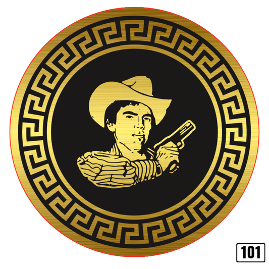 Catalogo 2 placas DORADA para gorra