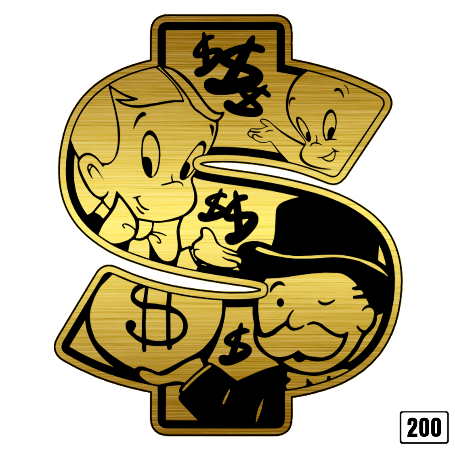 Catalogo 2 placas DORADA para gorra