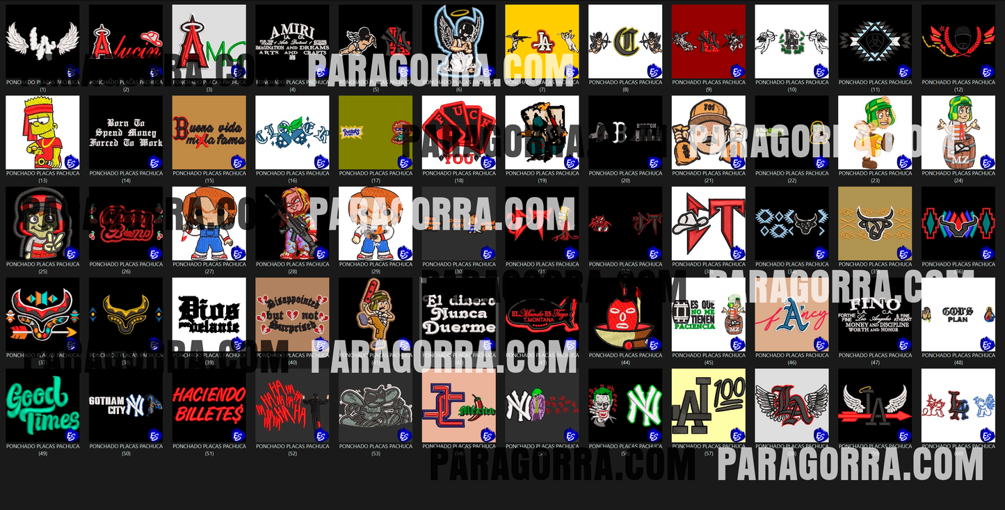 Ponchado para gorra GRATIS P60