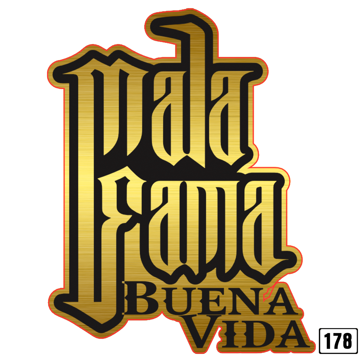 Catalogo 2 placas DORADA para gorra